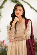 Embroidered Lawn dress - Iznik