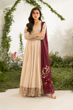 Embroidered Lawn dress - Iznik
