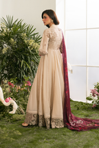 Embroidered Lawn dress - Iznik