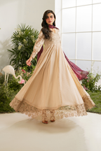 Embroidered Lawn dress - Iznik
