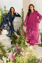 Embroidered Lawn dress - Iznik
