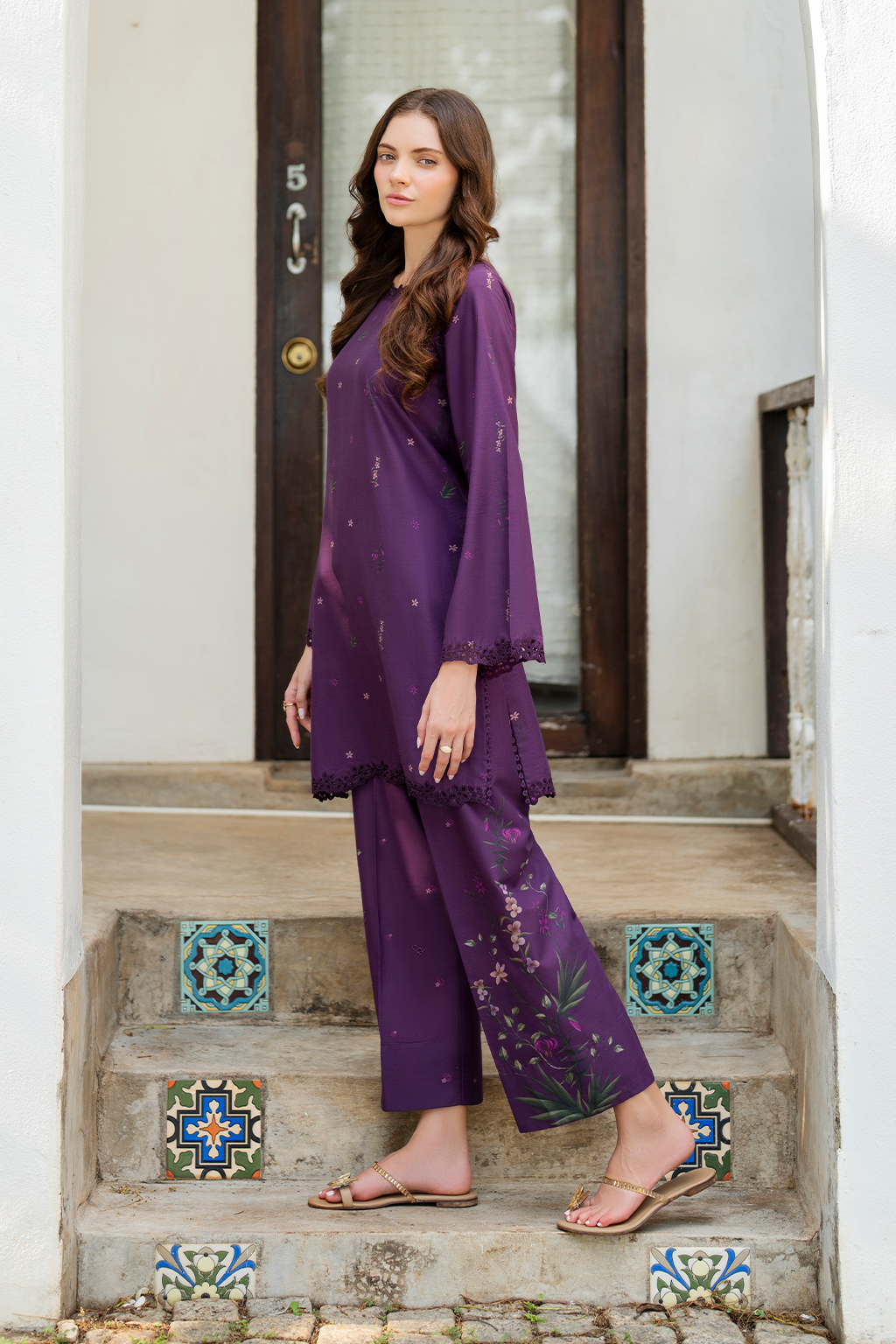 IP-308 Printed Lawn - Iznik Global
