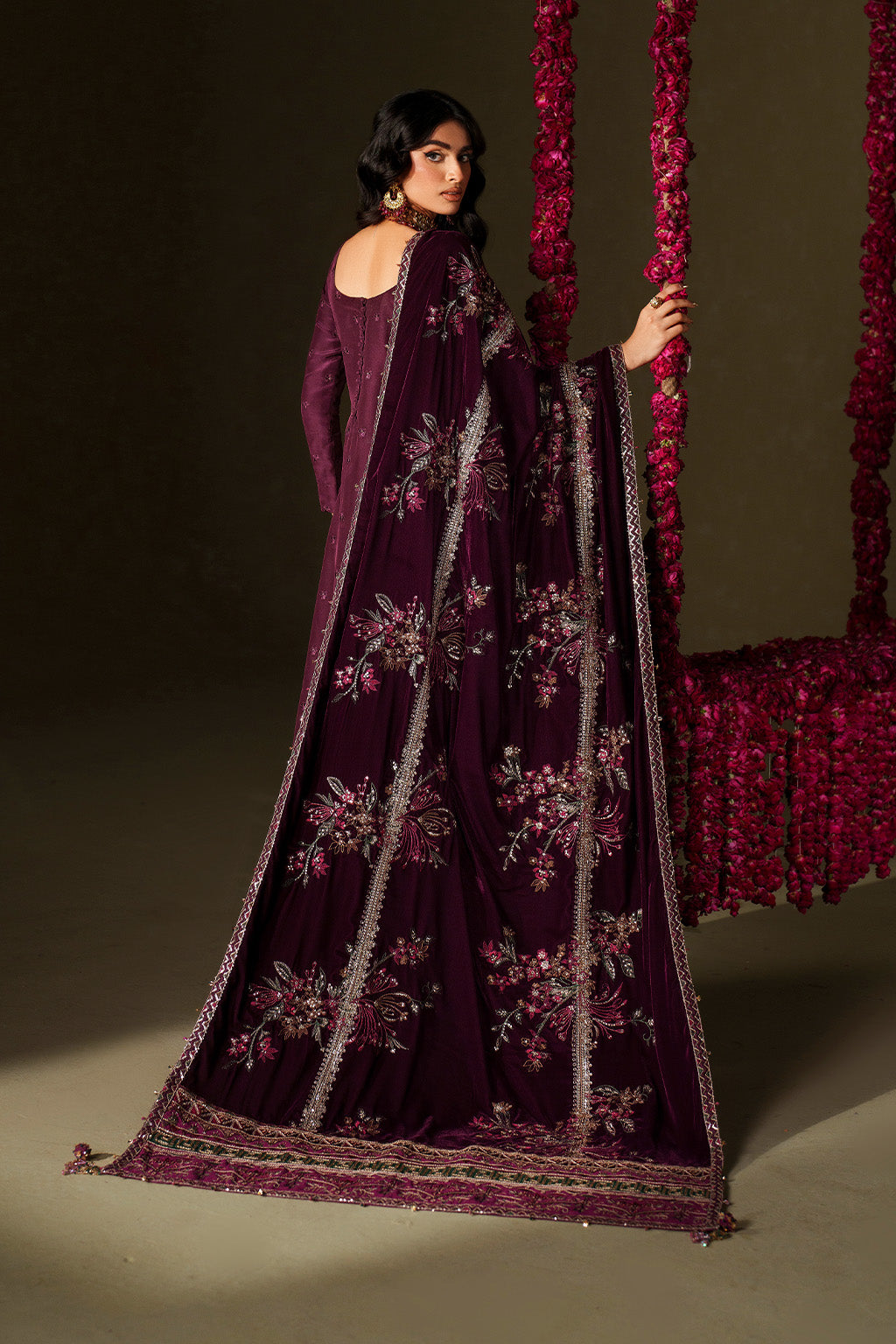 IV-68  Embroidered Velvet