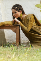 IPK-02 Embroidered Slub Khaddar - Iznik
