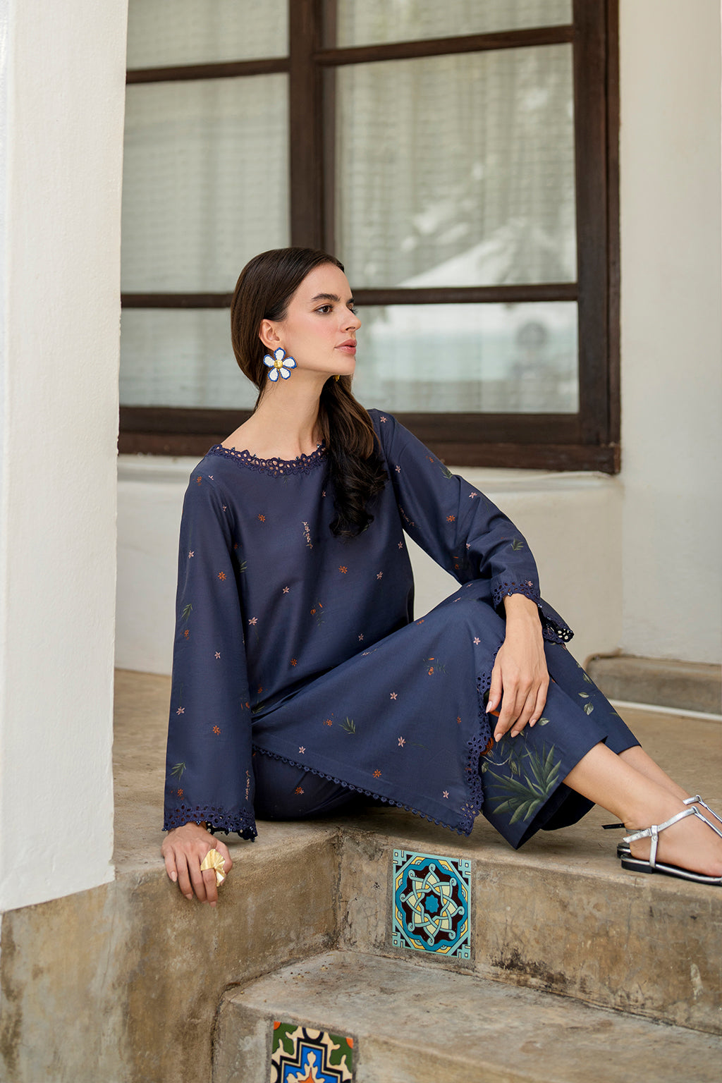 IP-309 Printed Lawn - Iznik Global