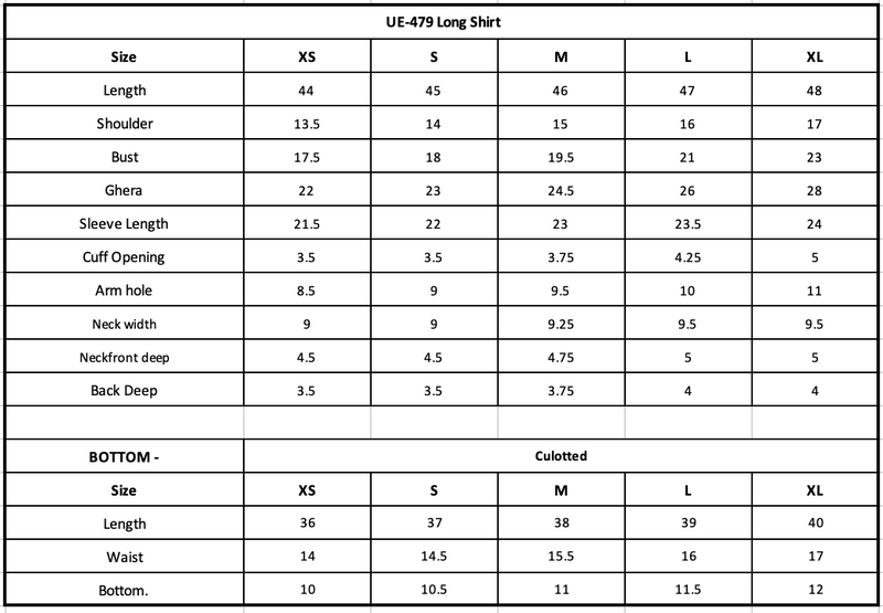 Size Chart Image