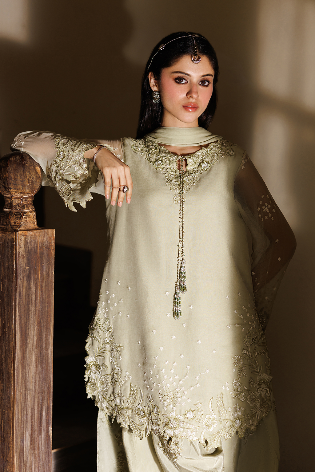 CC-101 Embroidered Chiffon Secondary image