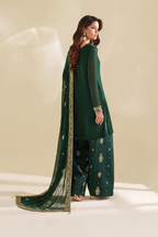 CC-75 Embroidered Chiffon - Iznik