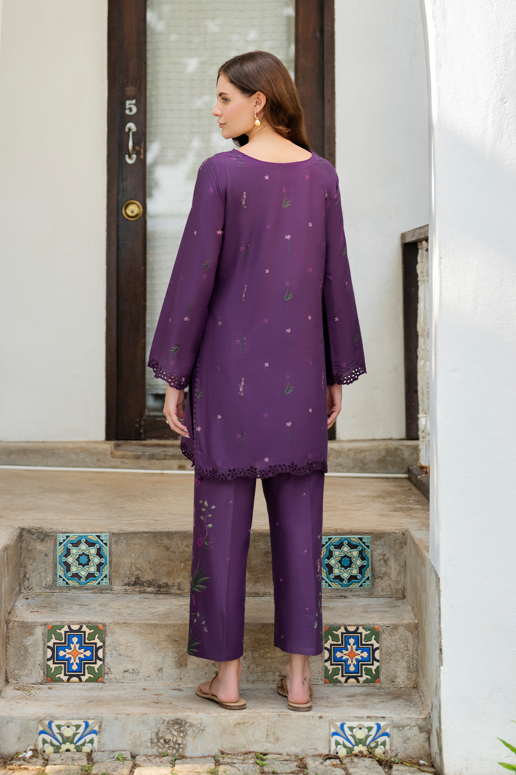 IP-308 Printed Lawn - Iznik Global