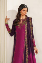 UE-611  Embroidered  Ramen Silk