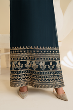 IP-276  Embroidered Chiffon - Iznik