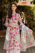 UE-210 Printed Lawn - Iznik