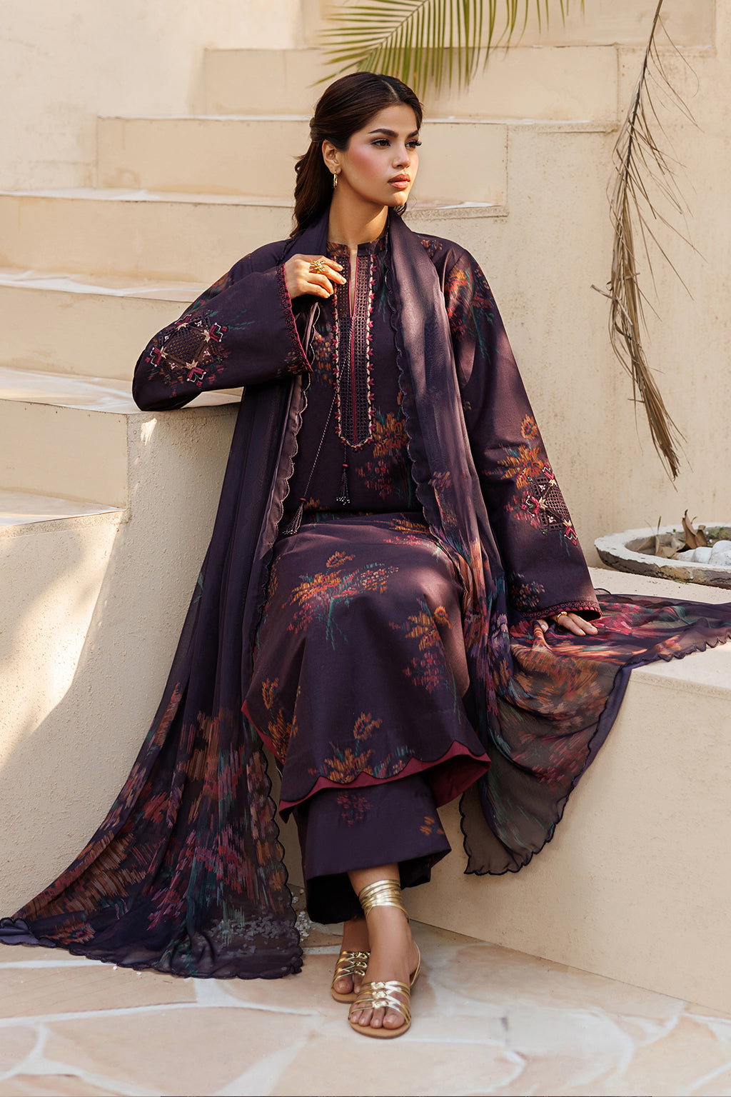 UE-664 Printed Lawn
