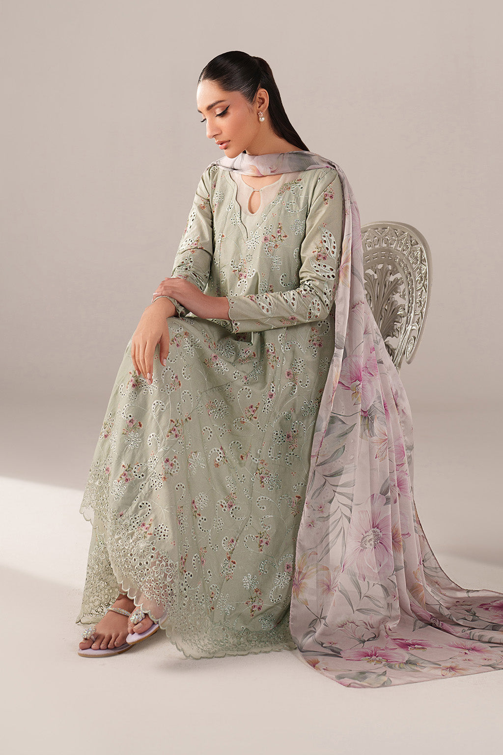 SS-03 Embroidered Lawn