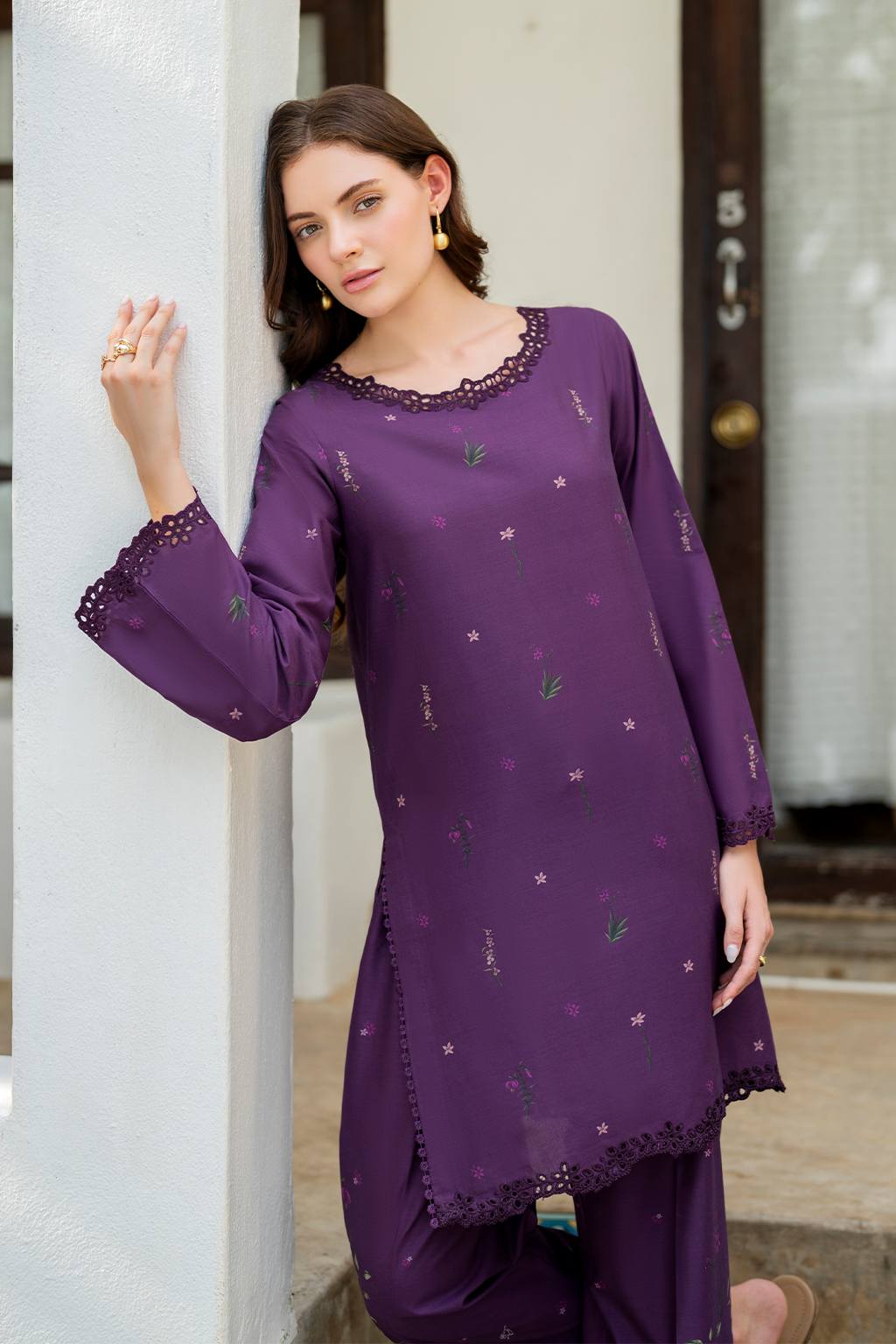 IP-308 Printed Lawn - Iznik Global