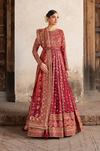 ILC-07 Embroidered Printed Silk (frock)