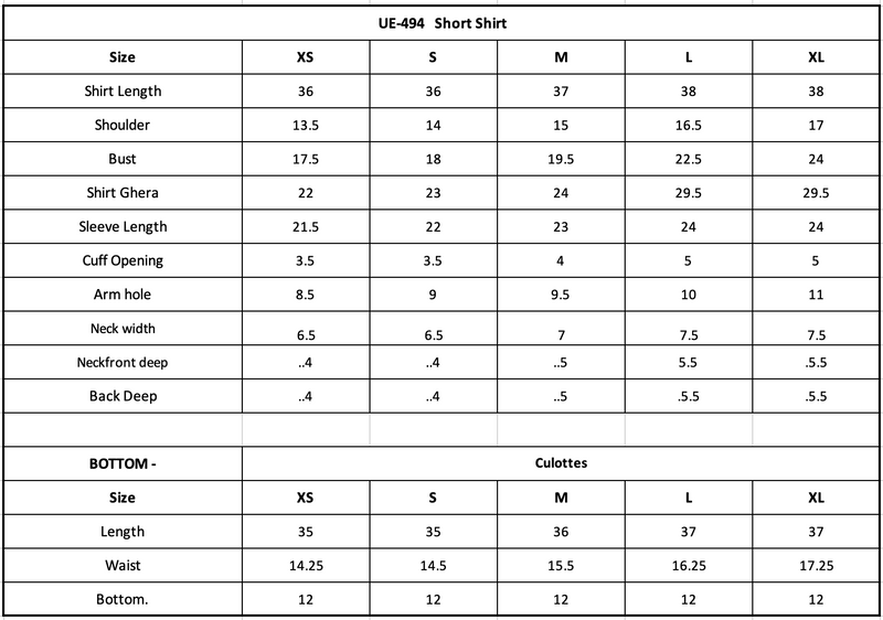 Size Chart Image
