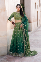 UE-328 Embroidered Chiffon (frock)