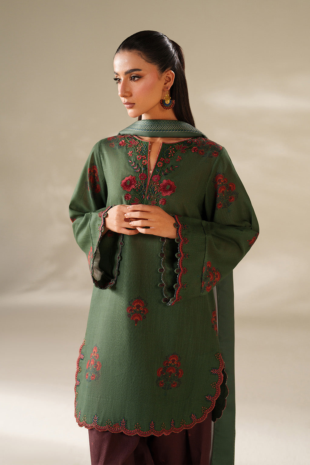 UE-561 Printed Khaddar