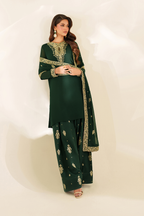 CC-75 Embroidered Chiffon - Iznik