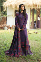 IPK-09 Embroidered Khaddar - Iznik