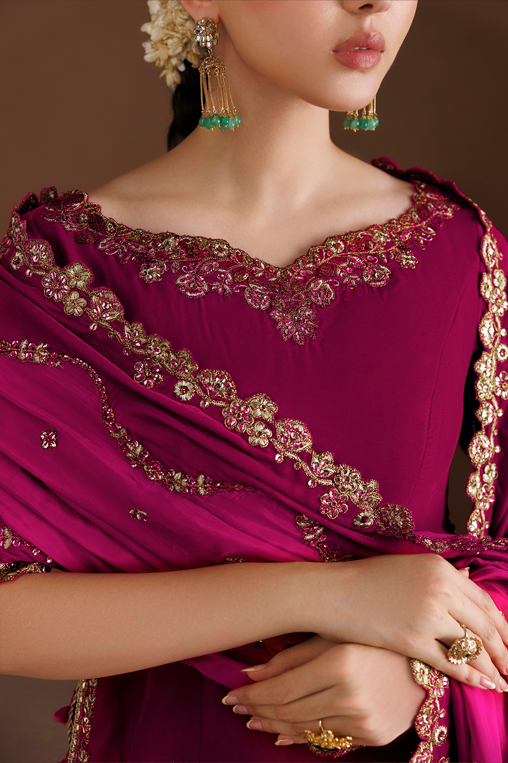IV-88 Embroidered Velvet