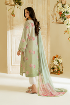 UE-445 Printed Lawn - Iznik 