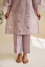 UE-431 Embroidered Textured Lawn - Iznik