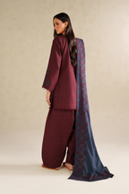 UE-592 Printed Khaddar - Iznik