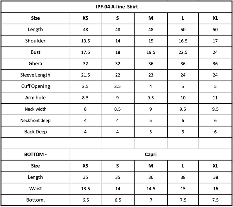 Size Chart Image