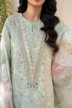Embroidered Lawn dress - Iznik 