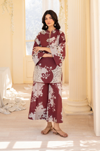 IP-301 Printed Lawn - Iznik