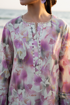 IP-286 Printed Lawn - Iznik