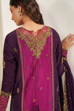 UE-611  Embroidered  Ramen Silk
