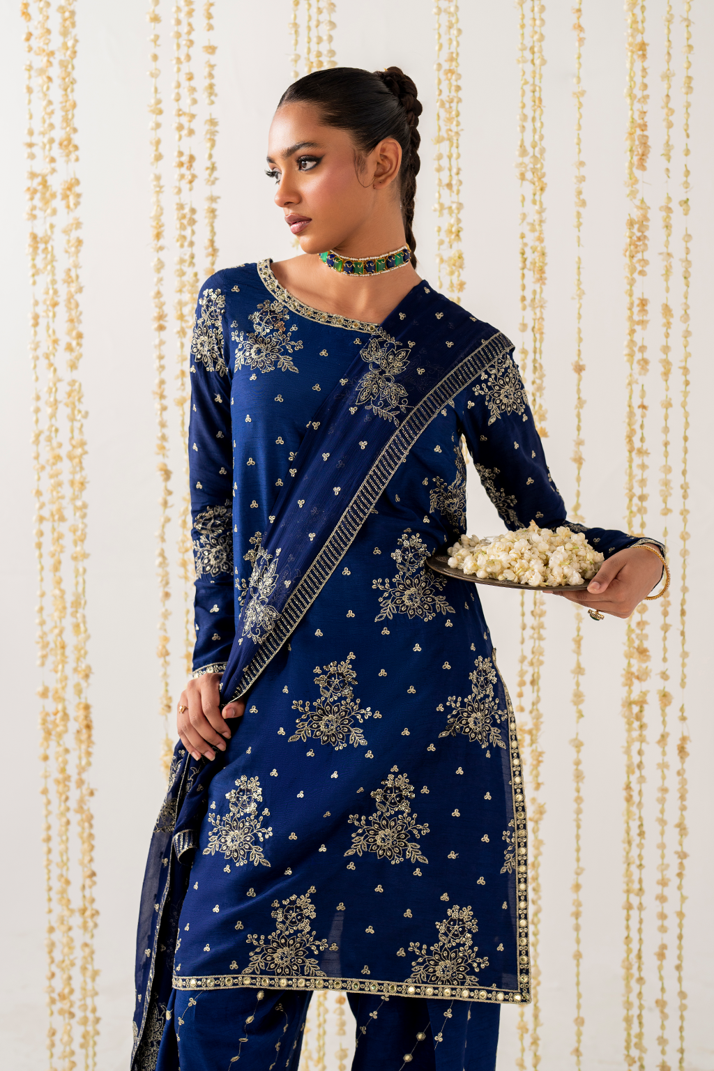 IRS-21 Embroidered Rawsilk