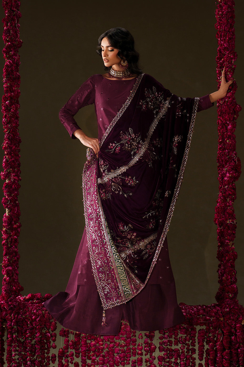 IV-68  Embroidered Velvet