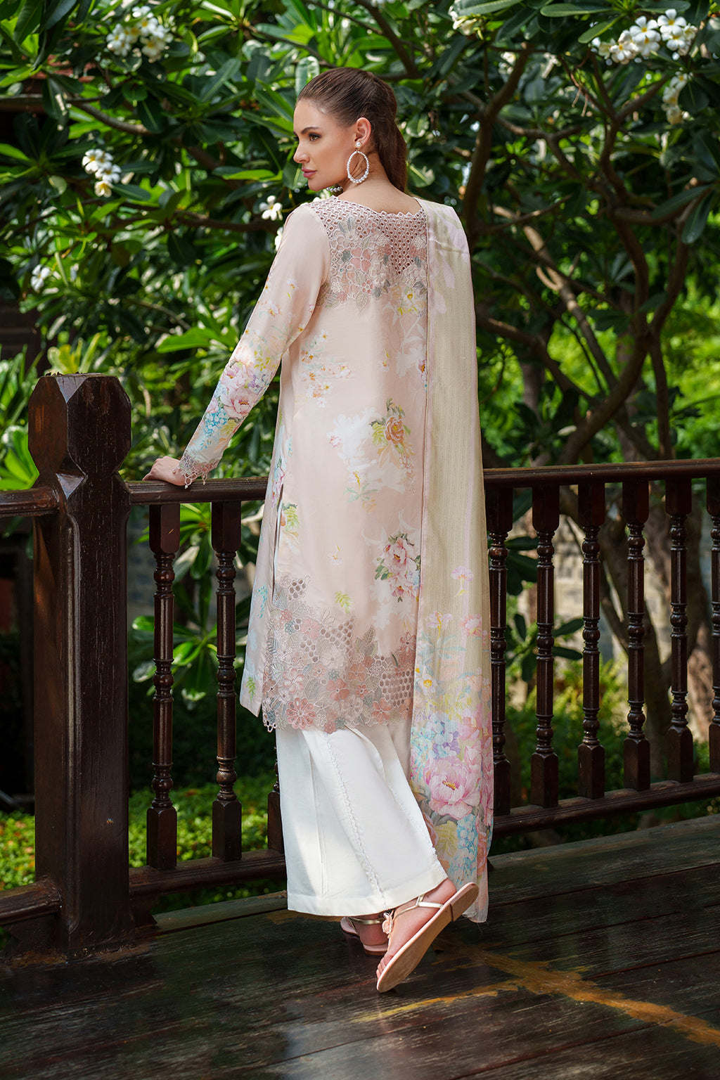 UE-506  Embroidered  Lawn Secondary image