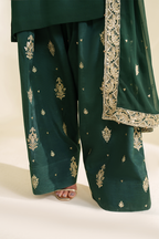 CC-75 Embroidered Chiffon - Iznik