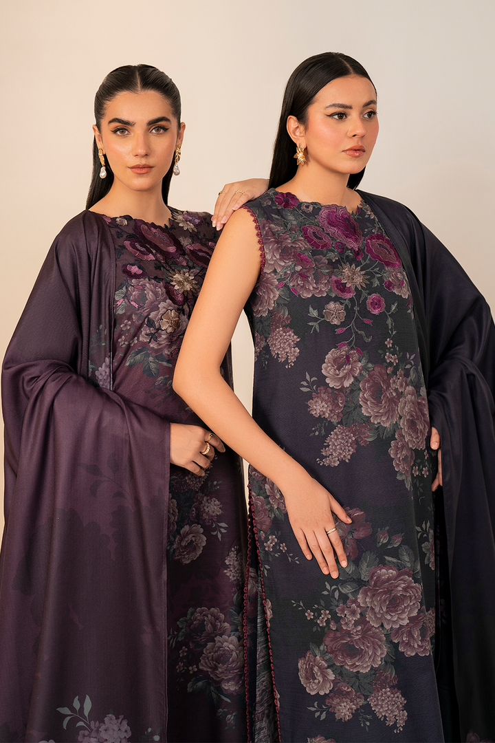 UE-353 Printed Khaddar - Iznik