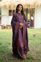 IPK-09 Embroidered Khaddar - Iznik