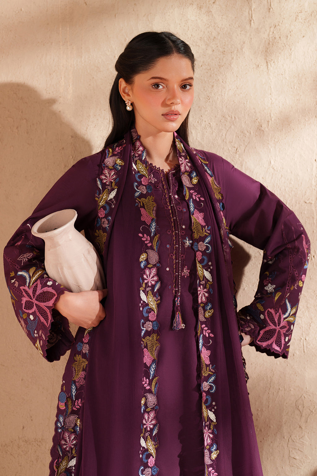 EL-03 Embroidered Lawn Secondary image