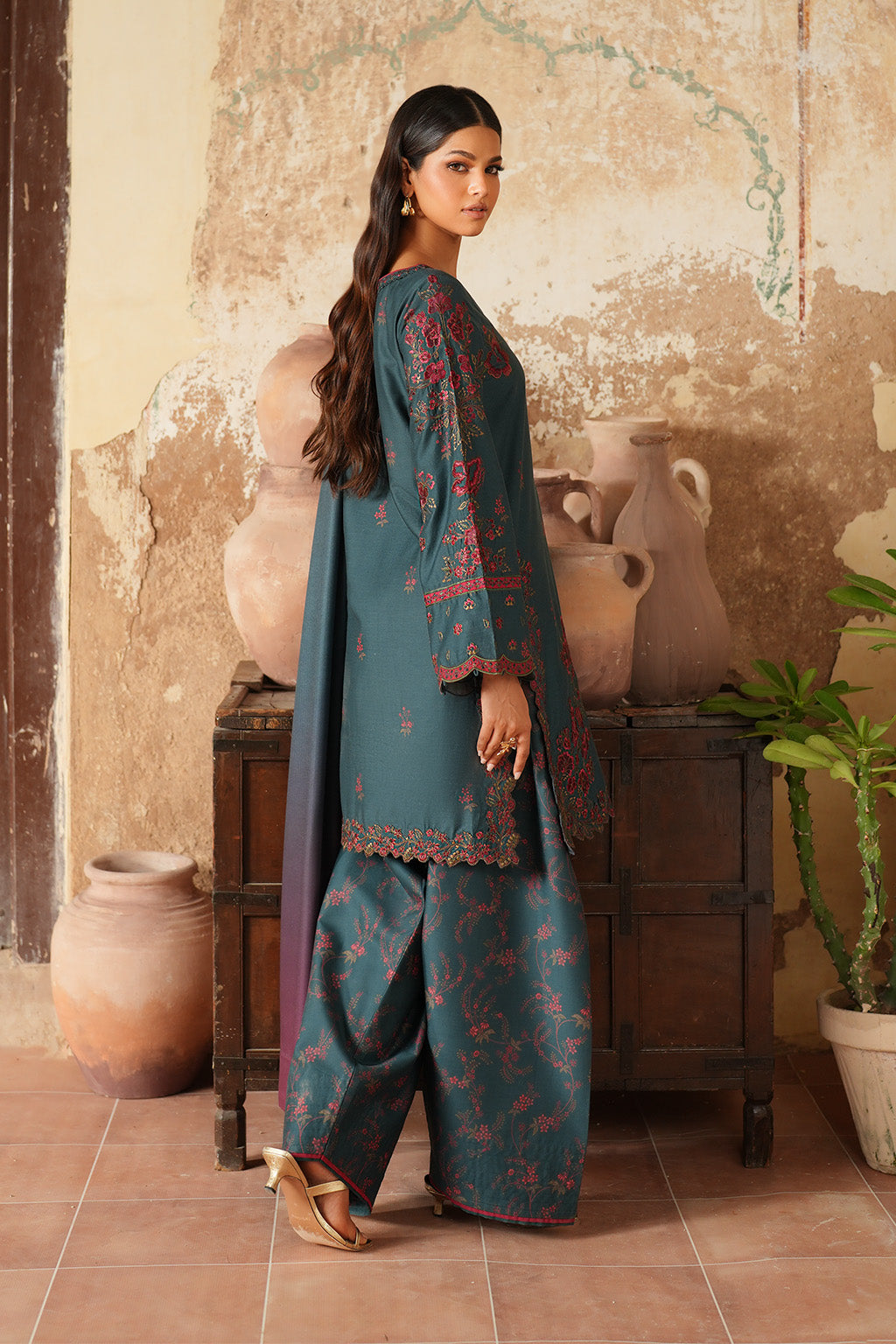 IPF-01 Embroidered Printed Linen