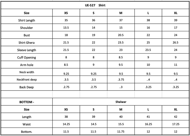 Size Chart Image