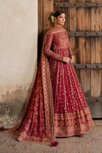 ILC-07 Embroidered Printed Silk (frock)