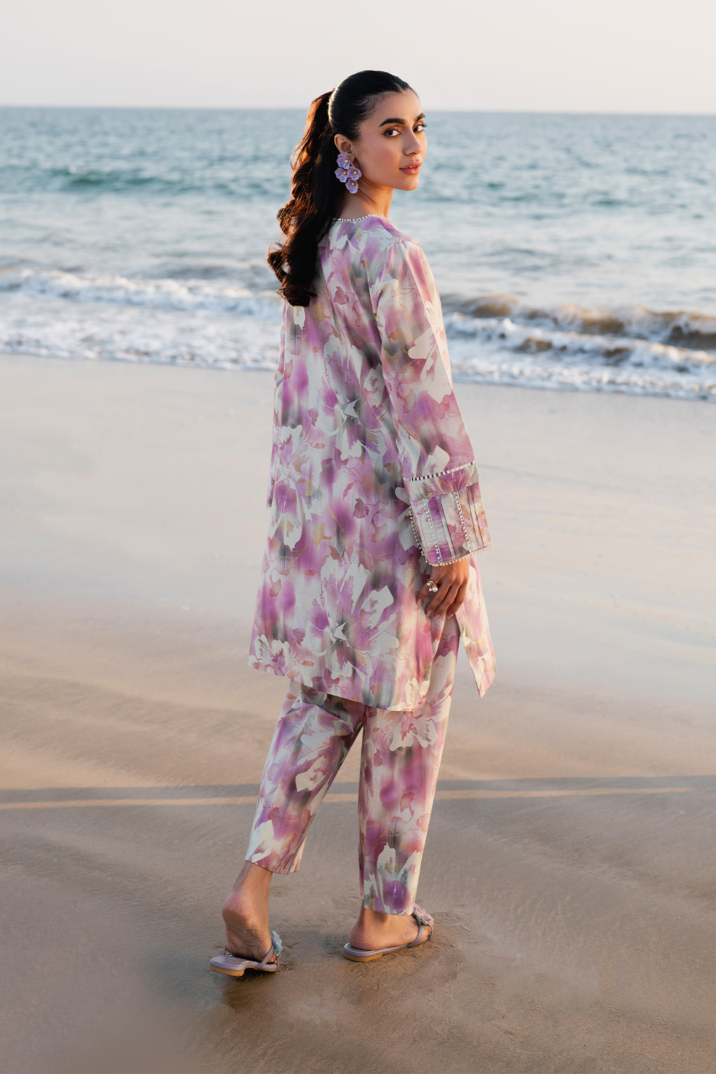 IP-286 Printed Lawn - Iznik