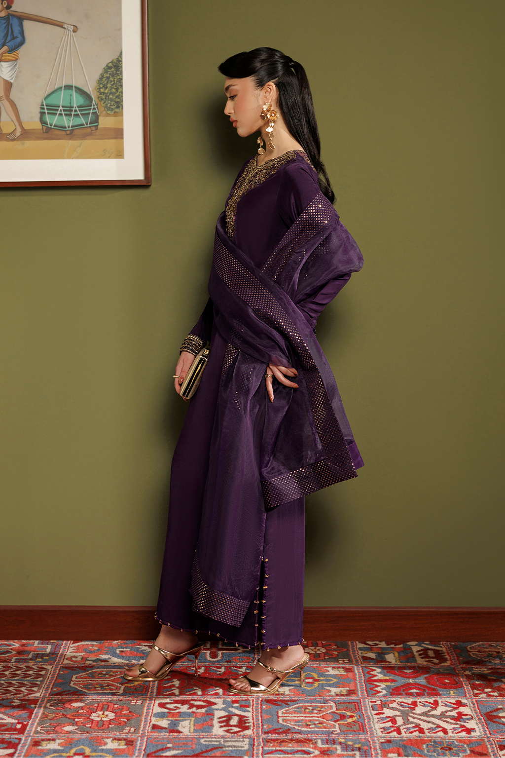 UE-715 Dyed Ramen Silk Secondary image