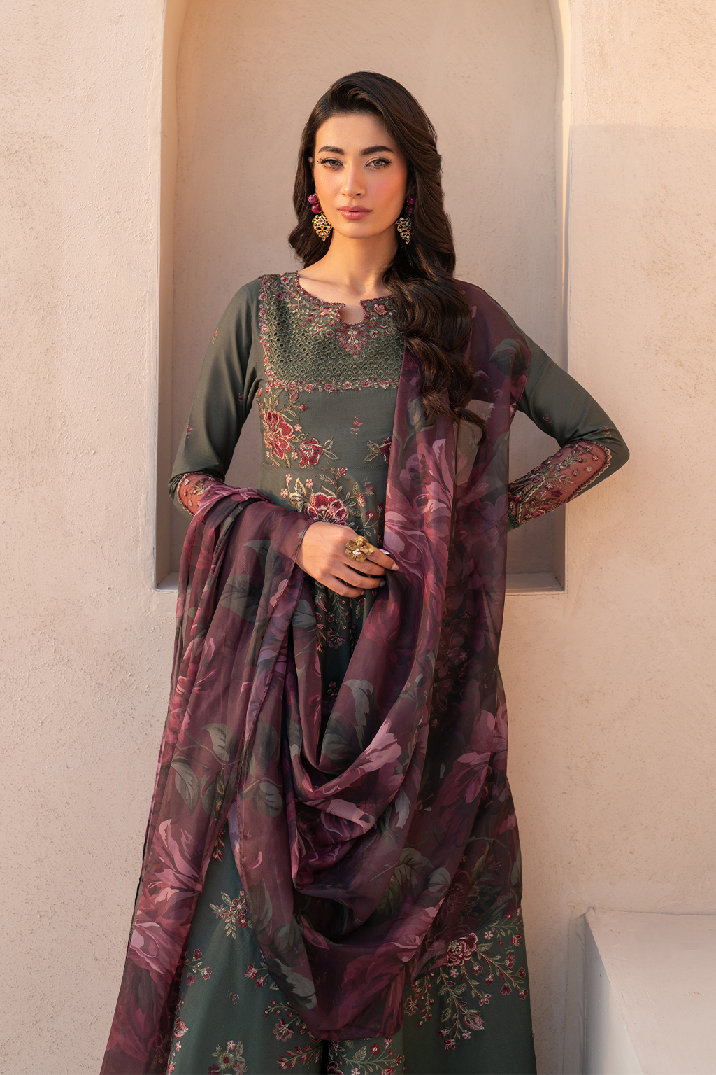 EFL-11 Embroidered Lawn