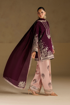 UE-733 Embroidered Ramen Silk