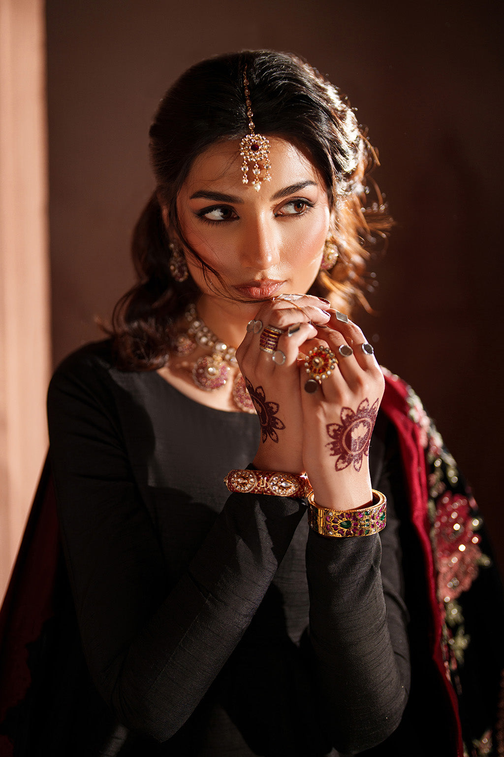 IV-59 Embroidered Velvet