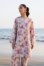 IP-286 Printed Lawn - Iznik